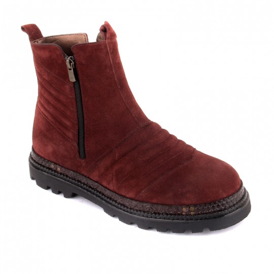 Mystic Bordo Süet Erkek Bot