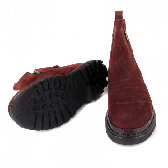 Mystic Bordo Süet Erkek Bot