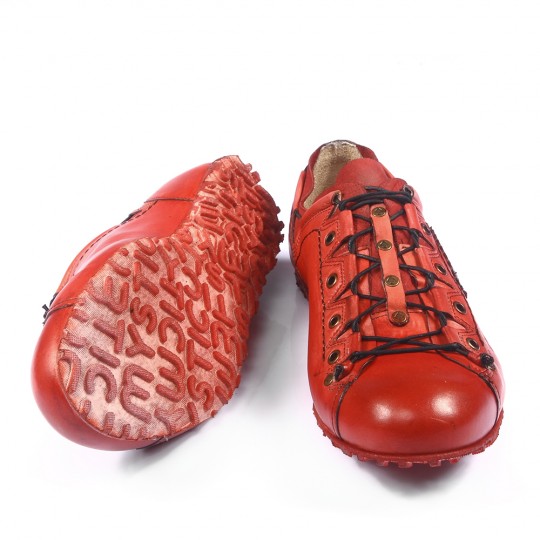 Mystic Kırmızı Ortopedik Erkek Ayakkabı