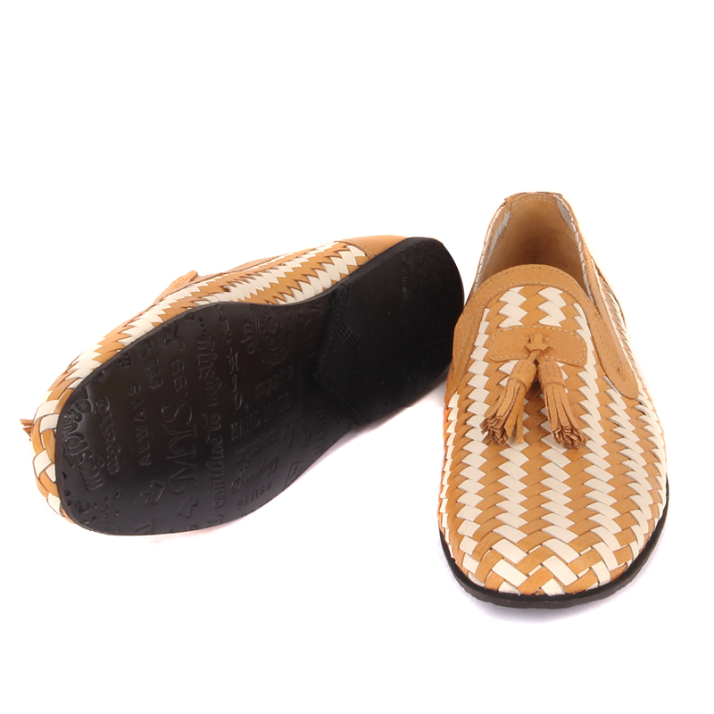 Mystic Bej Krem Örgülü Erkek Ayakkabı Mystic Bej Krem Örgülü Erkek Ayakkabı