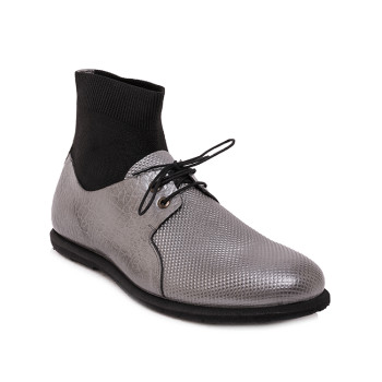 Mystic Metalik Gri Erkek Bot