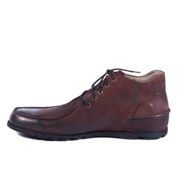 Mystic Bordo-Nubuk-Fırçalı Erkek Bot