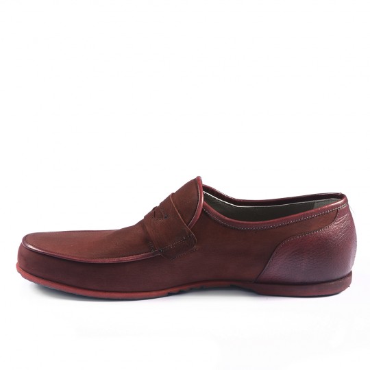 Mystic Bordo Nubuk Erkek Ayakkabı